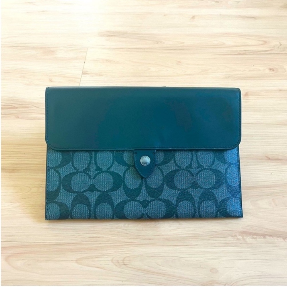 Coach Mini Tablet Sleeve In Signature
Canvas # C2024
